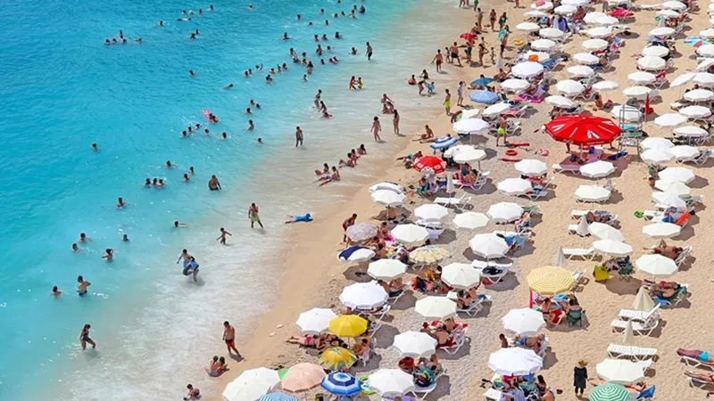 1 Temmuz Antalya'da deniz suyu sıcaklıkları