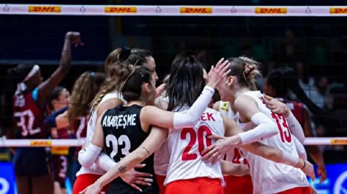 A Milli Kadın Voleybol Takımı Hollanda’yı 3-0 mağlup etti