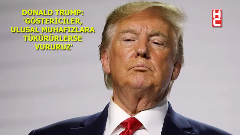 Trump'tan Şok Sözler: Göstericilere Vurun Emri Mi Verdi?