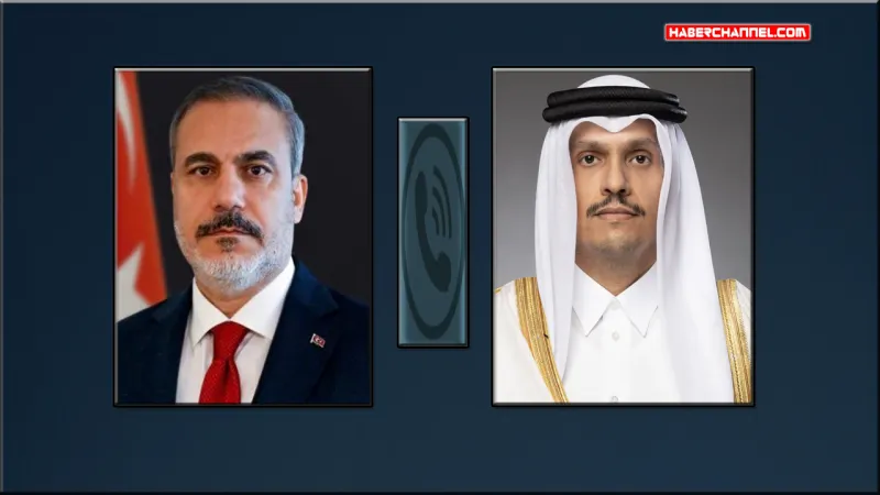 Bakan Hakan Fidan, Katarlı mevkidaşı Al Sani ile telefonda görüştü