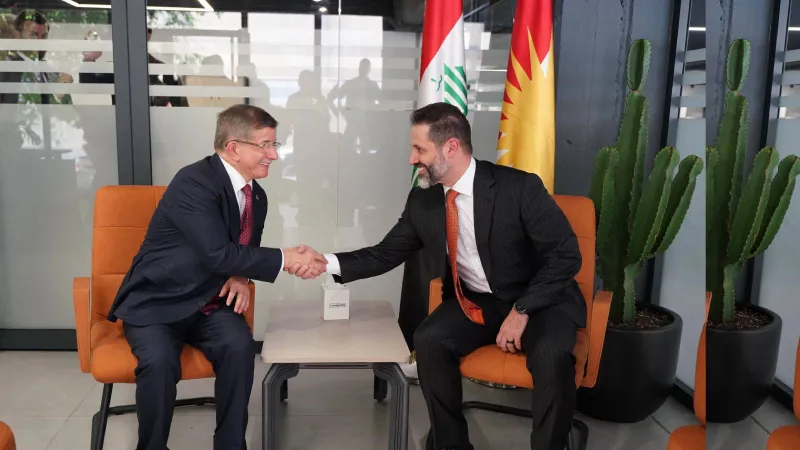 Davutoğlu ile Talabani'nin buluşması: Türkiye-Irak ilişkileri masaya yatırıldı