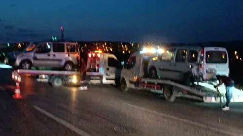 Ankara'da Zincirleme Kaza! Arıza Yapan Araç Faciaya Neden Oldu
