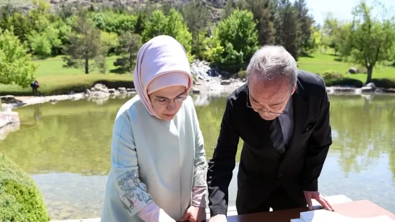 Emine Erdoğan'dan Arkeolog Sachihiro Omura için başsağlığı mesajı