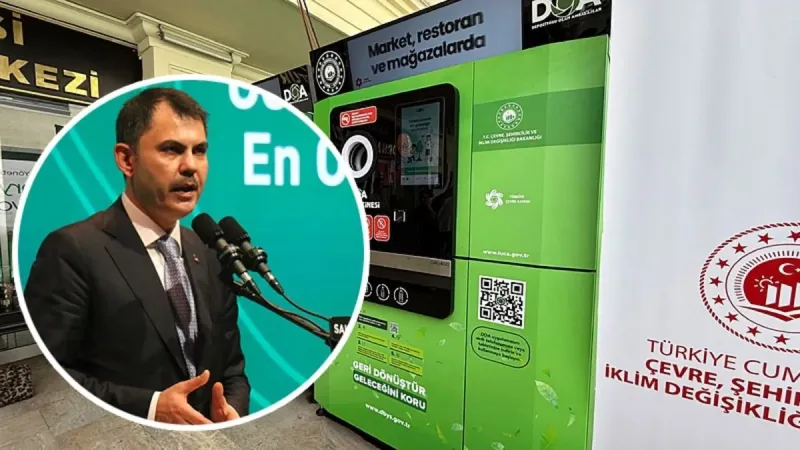 Her yıl 500 milyon eurodan fazla ekonomik katkı! Bakan Murat Kurum 'Depozito İade Sistemi'ni tanıttı