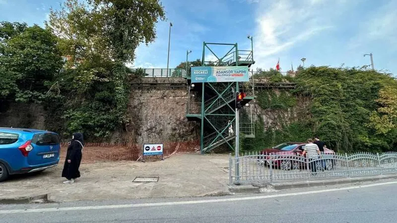 Kocaeli'de yarım kalan tren garı asansörü için ikinci ihale yapıldı, maliyet iki katını aştı