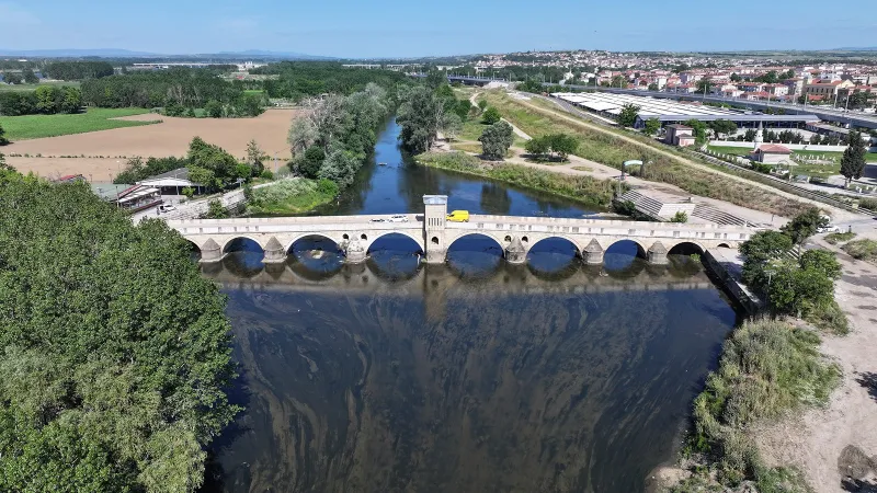 Mayıs yağmurları Tunca Nehri'ne yaradı: Debisi 2 kat arttı