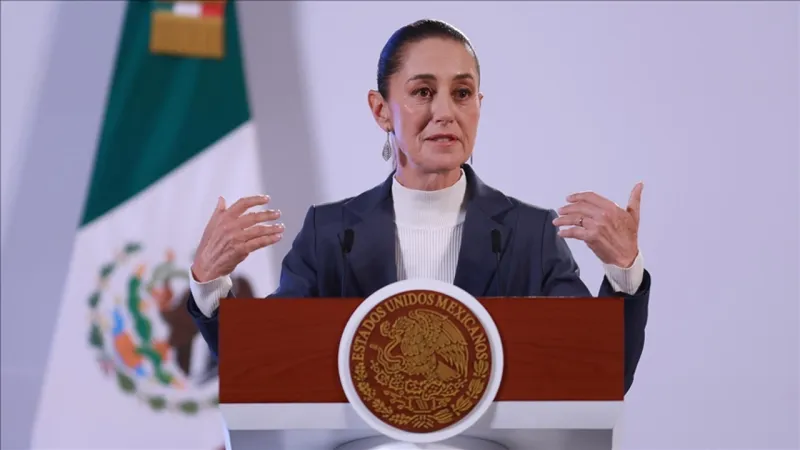 Meksika Devlet Başkanı Sheinbaum, ABD'nin çelik vergisi kararına tepki gösterdi