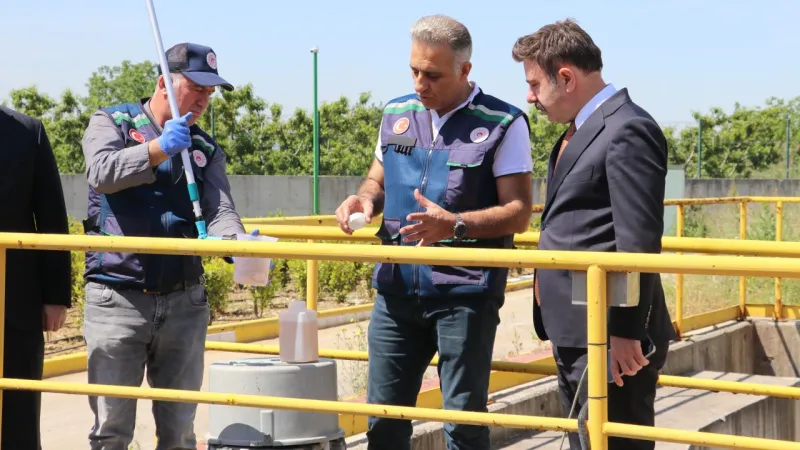 Müsailajla mücadelede atık su arıtma tesisleri tek tek denetleniyor