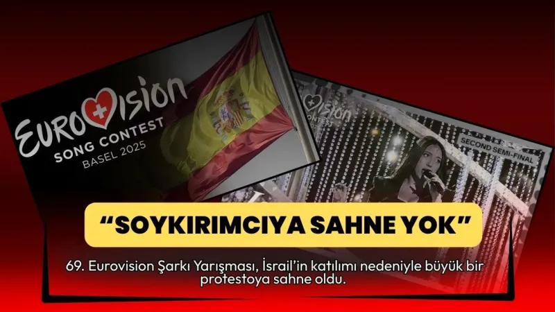 Basel'de İsrail’e Eurovision Tepkisi: “Soykırımcıya Sahne Yok”