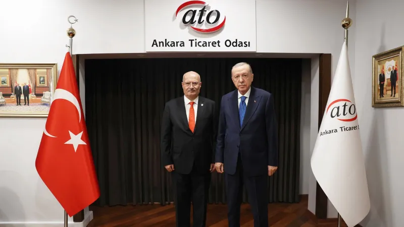 Erdoğan'dan Ankara Ticaret Odası'na Sürpriz Ziyaret!