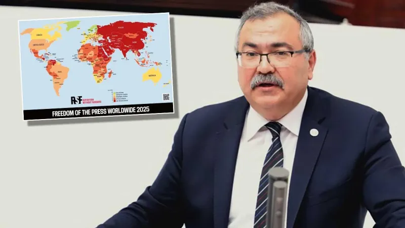 Türkiye'de Basın Özgürlüğü Alarm Veriyor! İşte Utanç Verici Sıralama