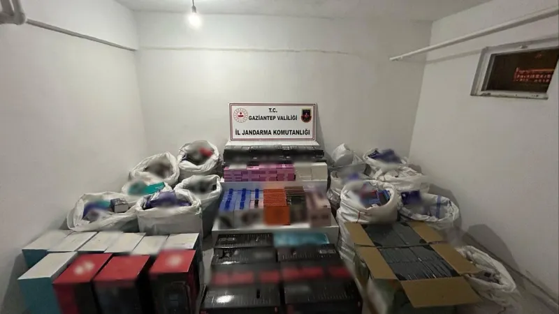 Gaziantep'te Şok Baskın! 3 Milyonluk Kaçak Elektronik Cehennemi!