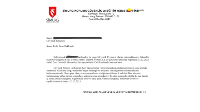 Torku Soma'da İşçi Kıyımı Mı? 41 Güvenlik Görevlisi Şoke Etti!